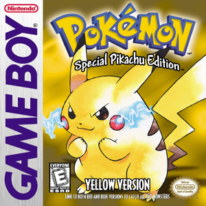 Pokemon Yellow cartridge