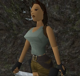 Ashleigh's role model Lara Croft Lara Croft